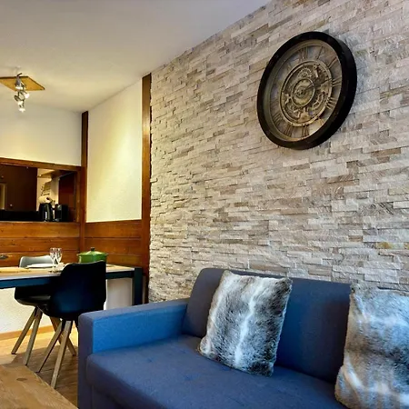 Appartement Chamois Blanc - - Balcon - Vue Mont Blanc Chamonix