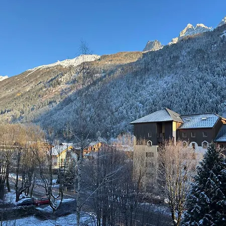 Appartement Chamois Blanc - - Balcon - Vue Mont Blanc Chamonix